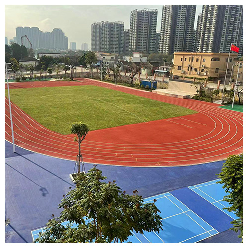 宁夏中山东凤镇中心小学无缝预制型跑道